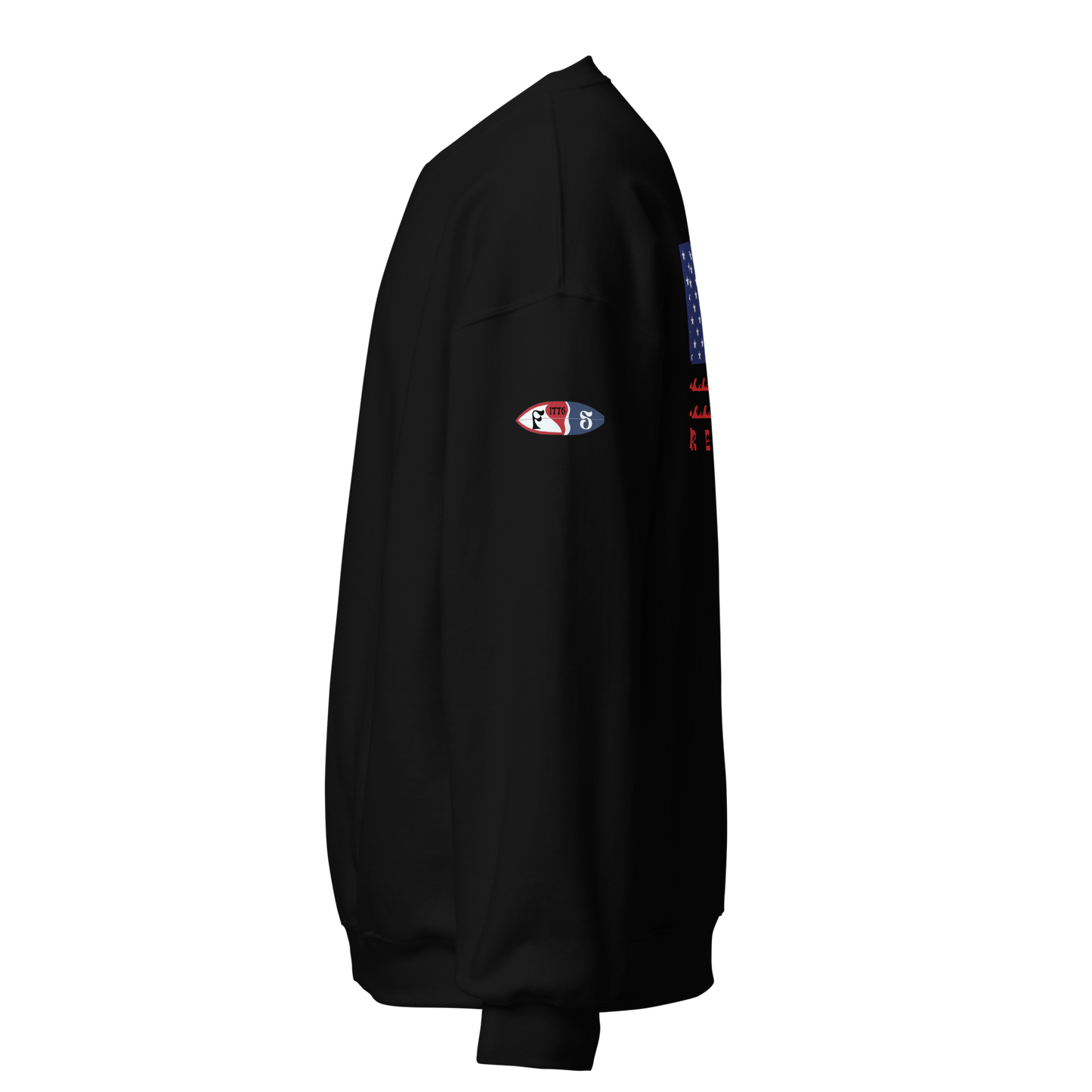 FS wave flag crewneck