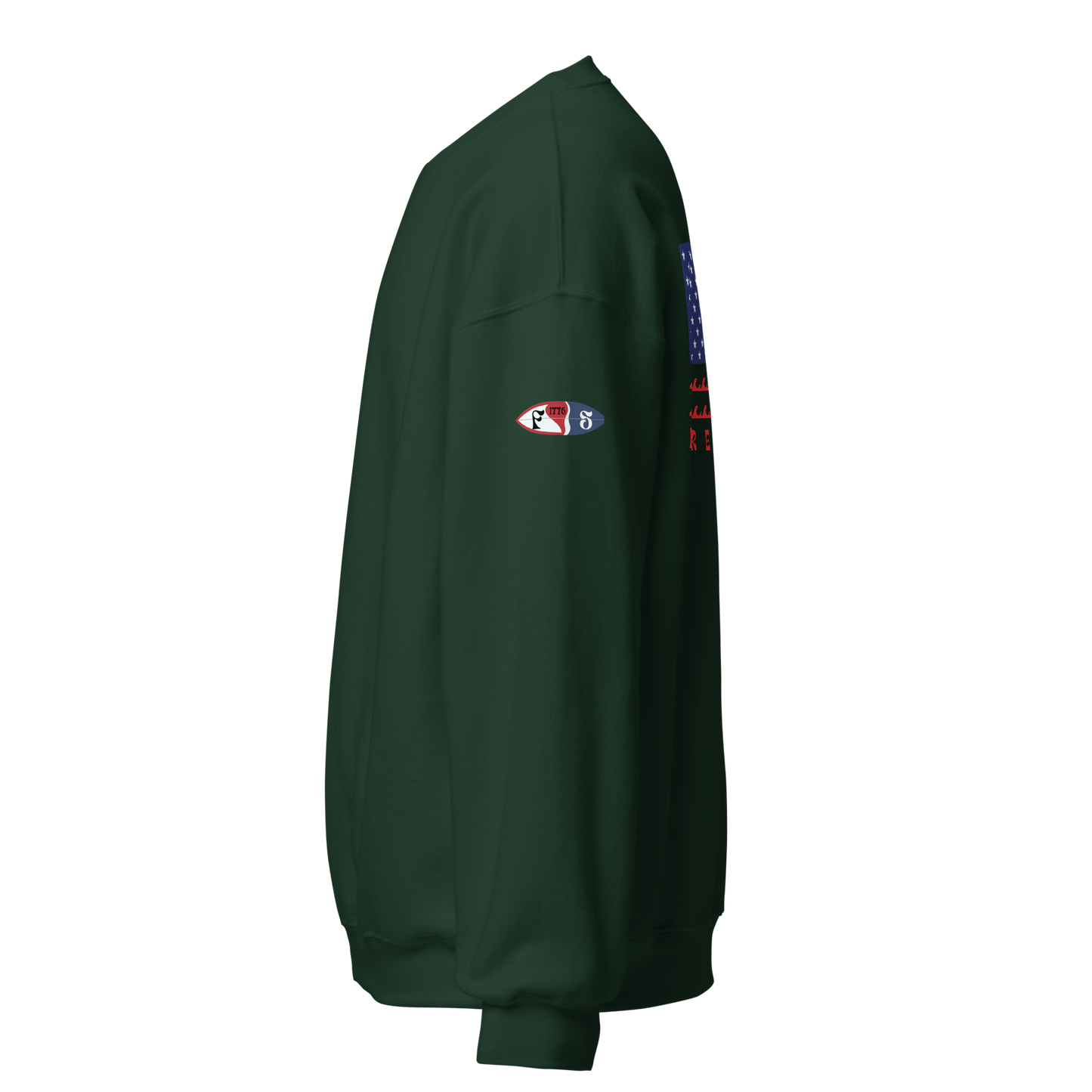 FS wave flag crewneck