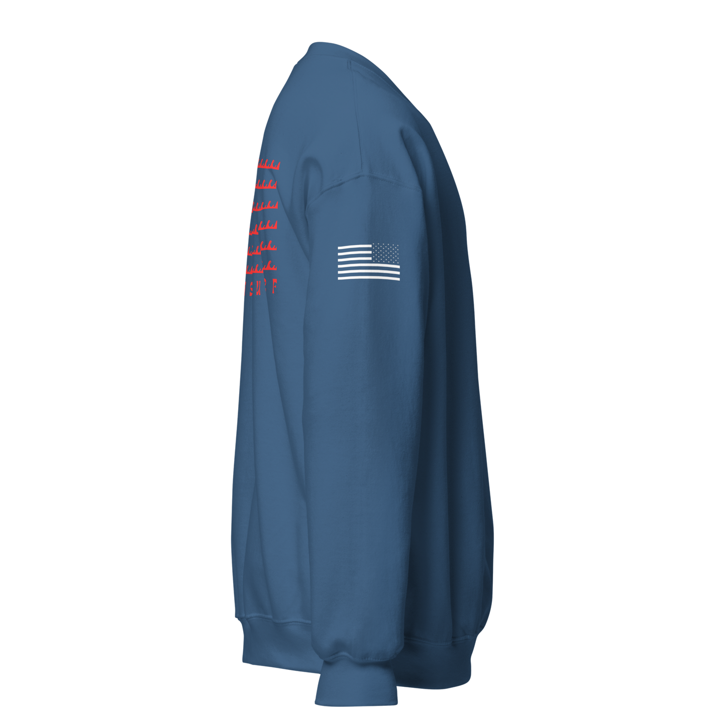 FS wave flag crewneck