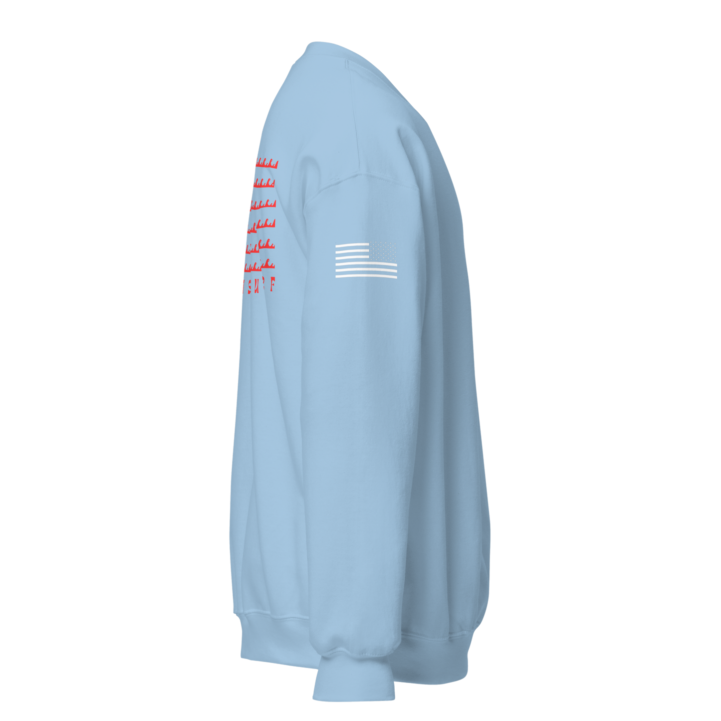 FS wave flag crewneck