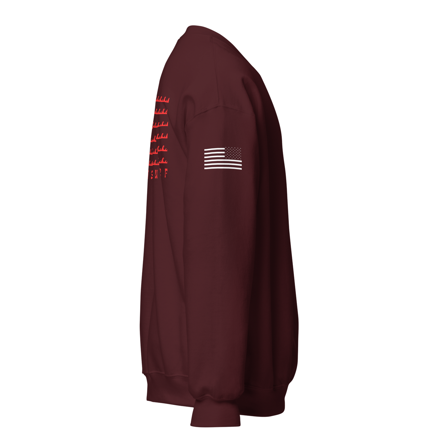 FS wave flag crewneck