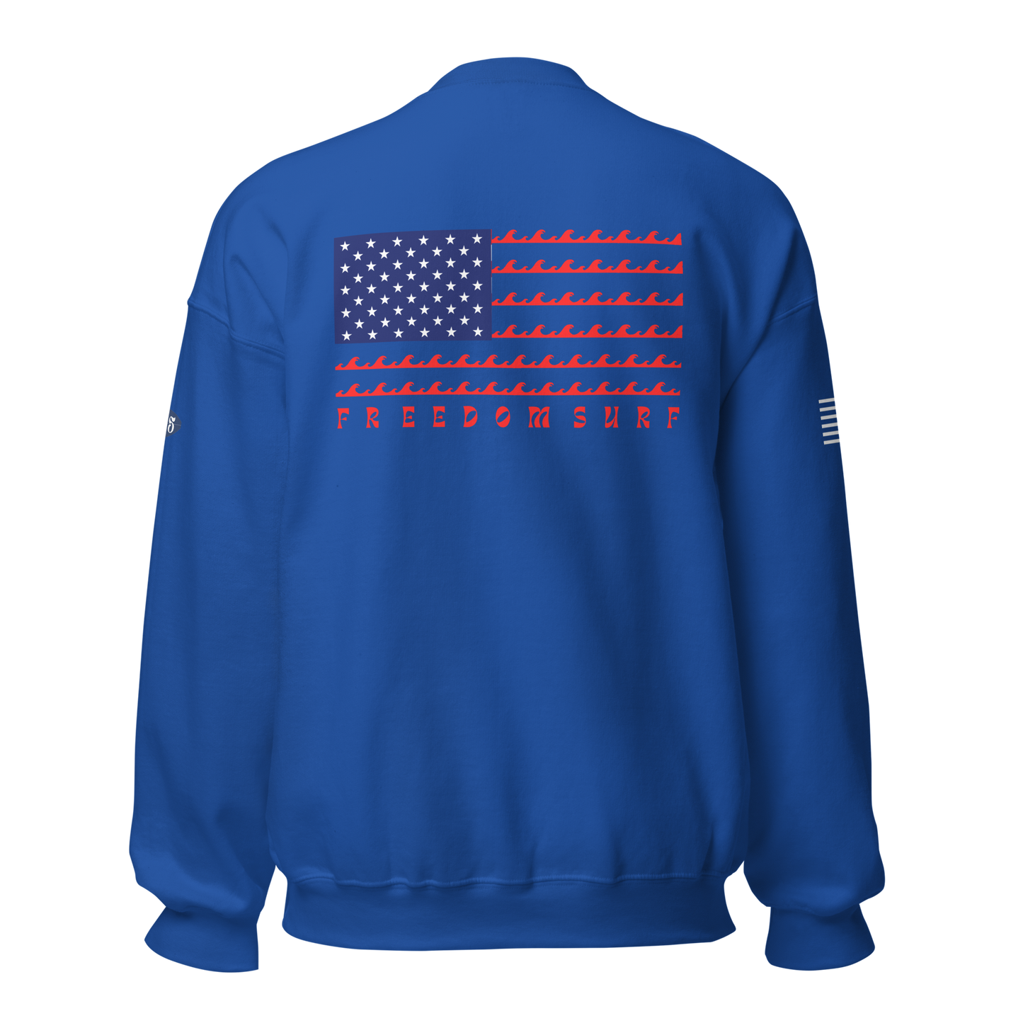 FS wave flag crewneck