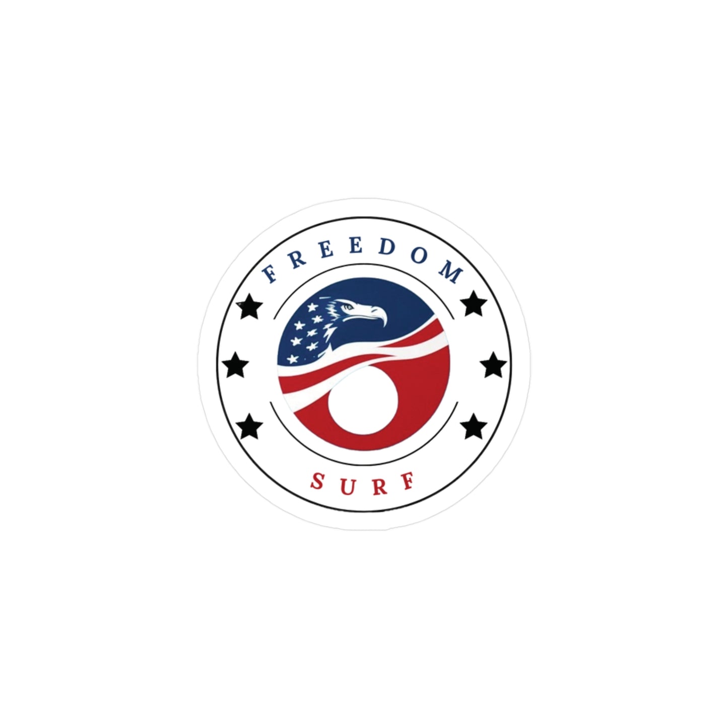 Freedom Surf Logo Decal