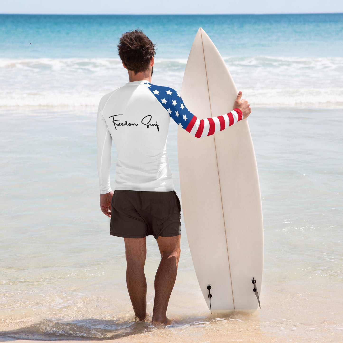 Men's Flag Rash Guard